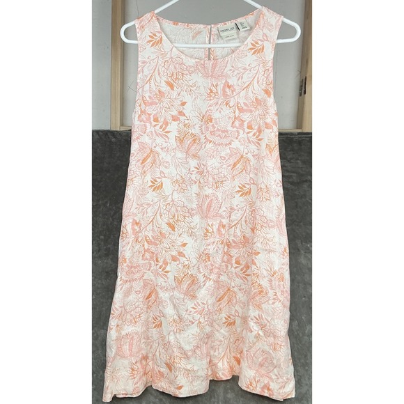 Rachel Zoe Dresses & Skirts - Rachel Zoe 100% Linen Floral Shift Dress Coastal Summer Resort Beachy Sz Lg